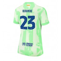 Camiseta Barcelona Jules Kounde #23 Tercera Equipación para mujer 2024-25 manga corta